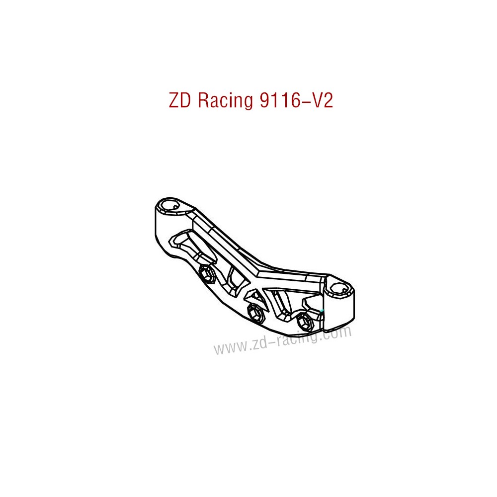 ZD Racing 9116-V2 Parts Rear Body Stents 8479