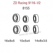 ZD Racing 9116-V2 Parts Bearings 8115