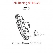 ZD Racing 9116-V2 Parts Crown Gear 38T front or Read 8215