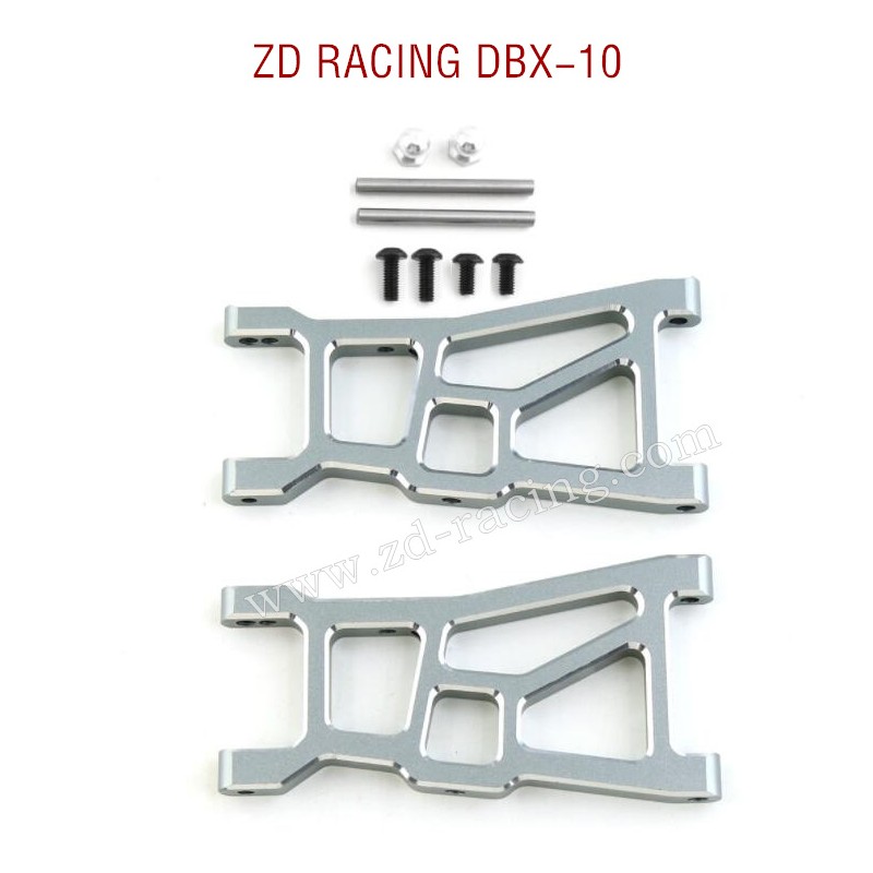 ZD RACING DBX-10 RC Car Upgrade Parts Front Swing Arm silver