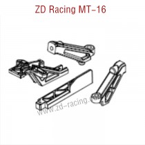 ZD Racing MT16 Parts Rear and front cushioned struts 16009