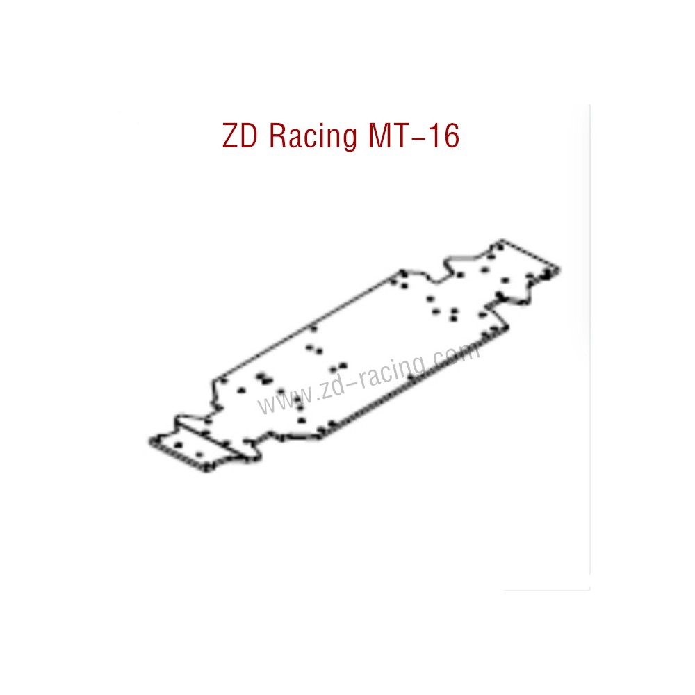 ZD Racing MT16 Parts Bottom plate 16019