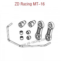 ZD Racing MT16 Parts Anti-tip rod assembly 16032