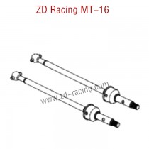 ZD Racing MT16 Parts Front universal drive shaft group 16039