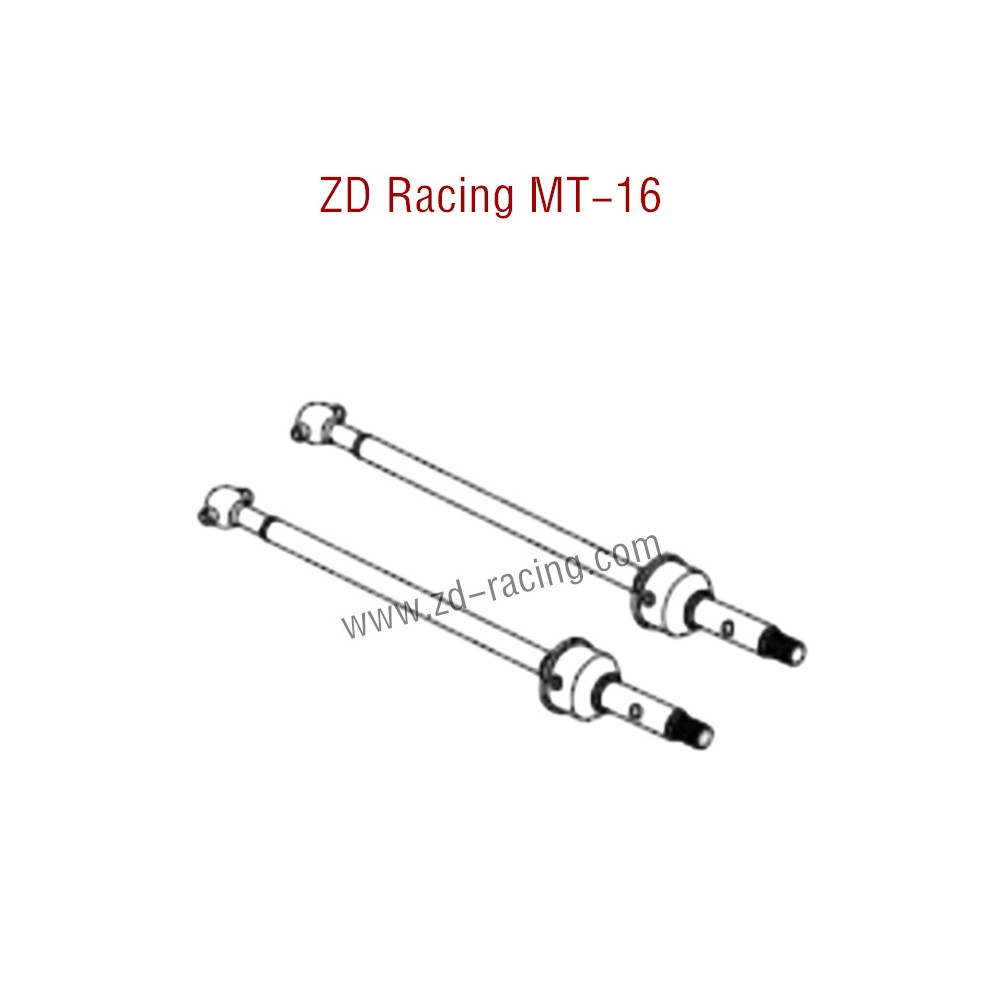 ZD Racing MT16 Parts Front universal drive shaft group 16039