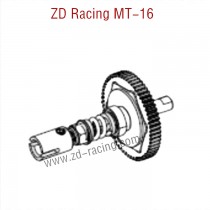 ZD Racing MT16 Parts Limited slip reduction gear assembly 16044