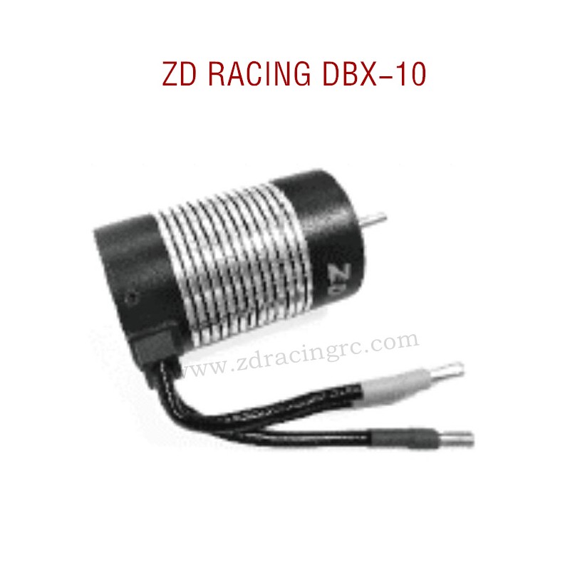 ZD RACING DBX-10 RC Car Parts Brushless 2300kv 3665 Motor 7564