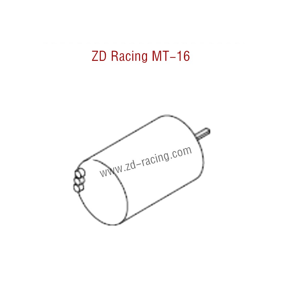 ZD Racing MT16 Parts 2845 Brushless motor 3600KV 16072