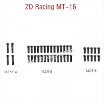 ZD Racing MT16 Parts M2.5x14  M2.5x8  M2.5x6 screw 16062