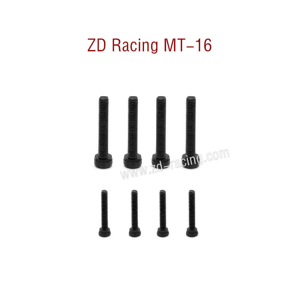 ZD Racing MT16 Parts M3x18  M2x12 screw