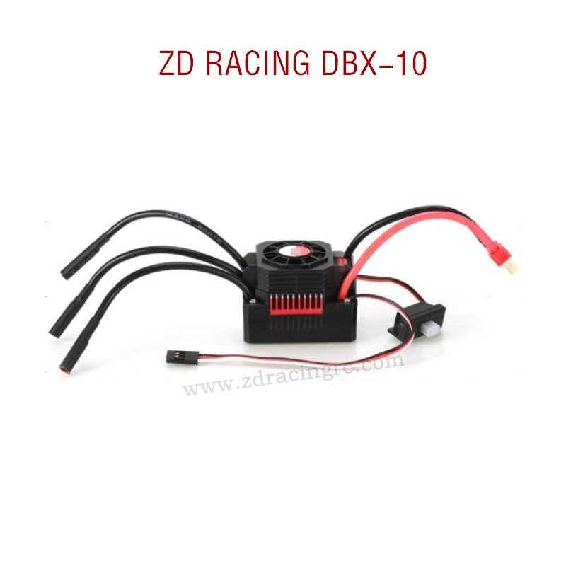 ZD RACING DBX-10 RC Car Parts 80A Brushless ESC 7590