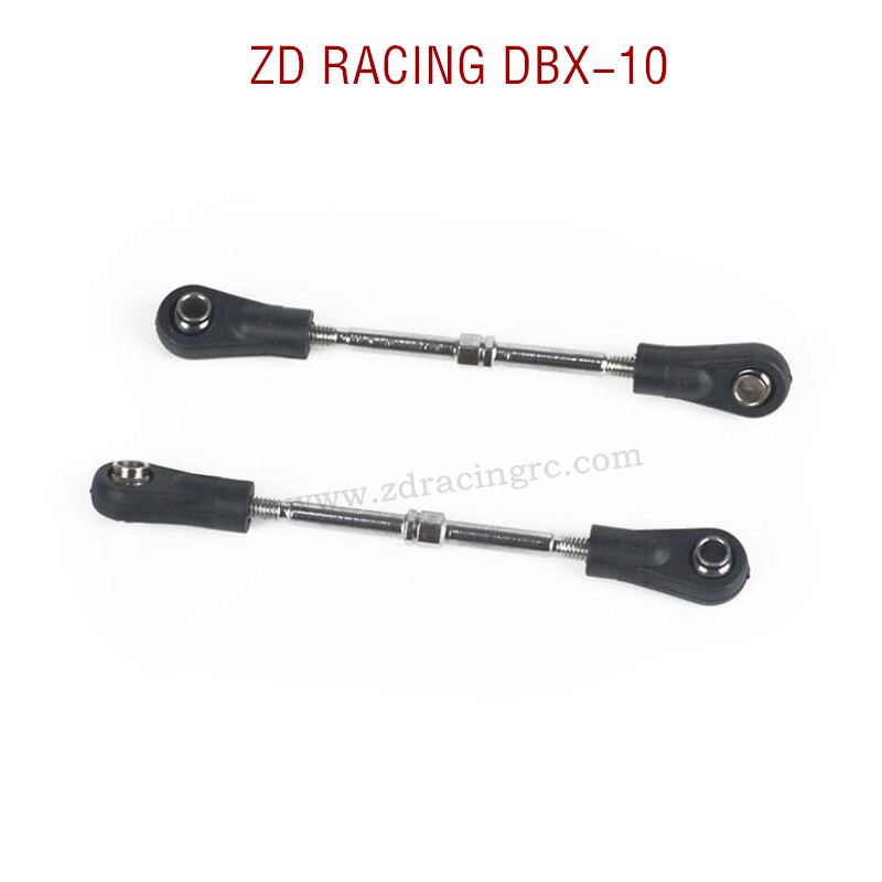 ZD RACING DBX-10 RC Car Parts Upgrade Rear Upper Connect Rods 7196