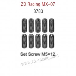 ZD Racing MX-07 RC Car Parts Screw set M5X12 8780