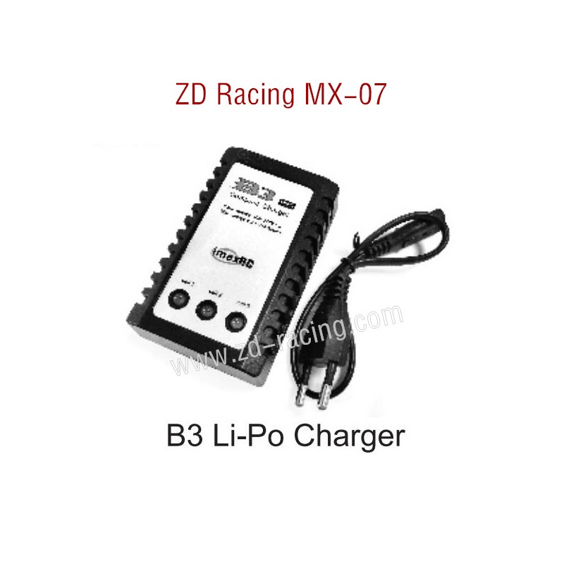 ZD Racing MX-07 RC Car Parts B3 Li-po Charger 6215