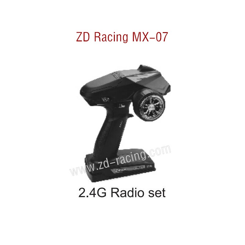 ZD Racing MX-07 RC Car Parts 2.4G Radio Set 7595