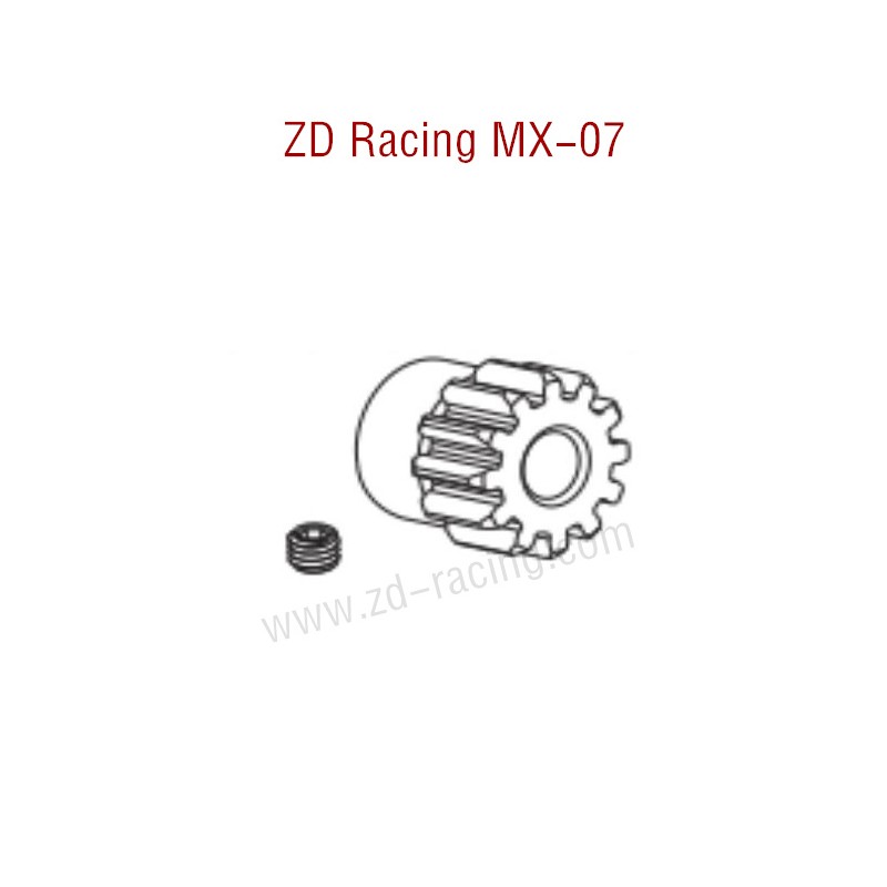 ZD Racing MX-07 RC Car Parts Motor Gear 8629