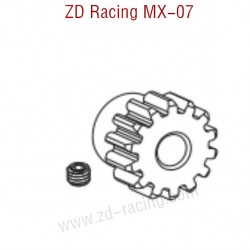 ZD Racing MX-07 RC Car Parts Motor Gear 15T 8632