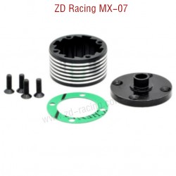 ZD Racing MX-07 RC Car Parts Center Differ Case Aluminium CNC 8655