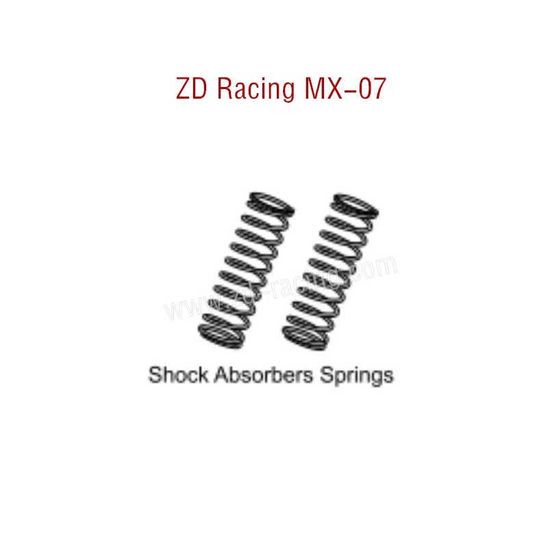 ZD Racing MX-07 RC Car Parts Shock Absorbers Springs 8702