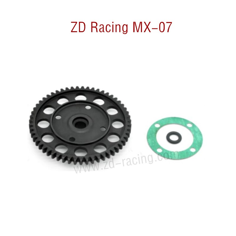 ZD Racing MX-07 RC Car Parts Center Diff Spur Gear 55T 8748