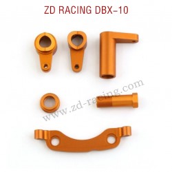 ZD RACING DBX-10 RC Car Upgrade Parts Steering Kit orange