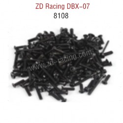 ZD Racing DBX 07 RC Car Parts Complete Screws of DBX-07 8108