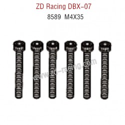 ZD Racing DBX 07 RC Car Parts Cap Screws M4X35 8589