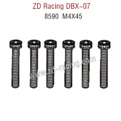 ZD Racing DBX 07 RC Car Parts Cap Screws M4X45 8590