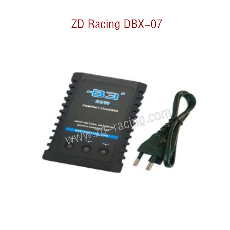 ZD Racing DBX 07 RC Car Parts B3 balance Charger 20W 6215