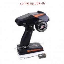 ZD Racing DBX 07 RC Car Parts 2.4GHz 4-CH Radio set+Receiver 7594