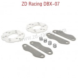 ZD Racing DBX 07 RC Car Parts Brake Disc and Pad Set 8548