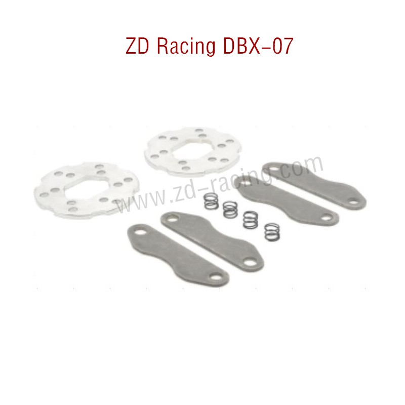 ZD Racing DBX 07 RC Car Parts Brake Disc and Pad Set 8548