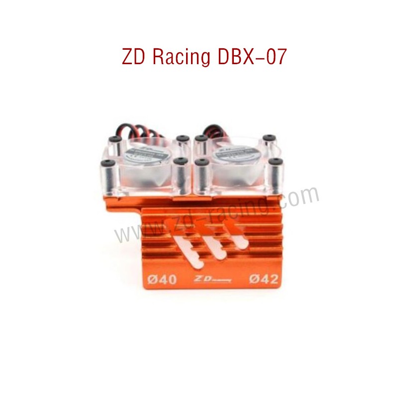 ZD Racing DBX 07 RC Car Parts Motor Heatsink 8553