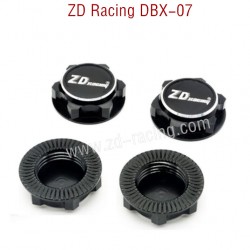 ZD Racing DBX 07 RC Car Parts Wheel Nut CNC 8556 black