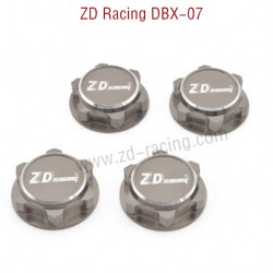 ZD Racing DBX 07 RC Car Parts Wheel Nut CNC 8556 grey