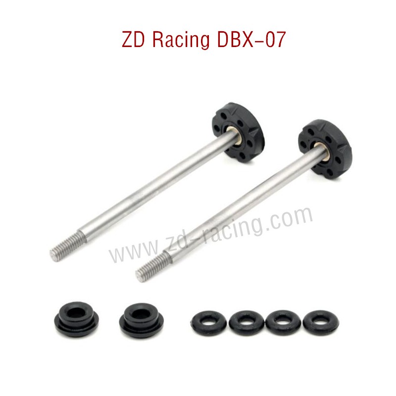 ZD Racing DBX 07 RC Car Parts Front Shock Absorbers Shafts 8615