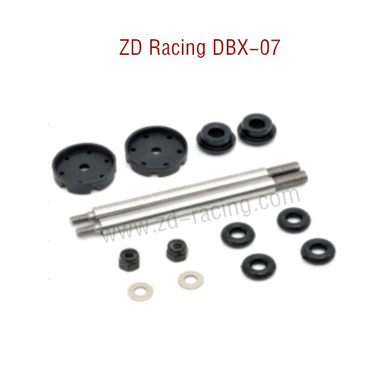 ZD Racing DBX 07 RC Car Parts Rear Shock Absorbers Shafts 8616