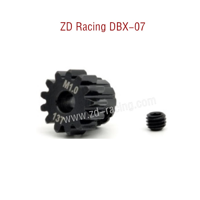 ZD Racing DBX 07 Parts Motor Gear 13T 8630