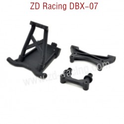 ZD Racing DBX 07 RC Car Parts Front Bumper Body post set 8637