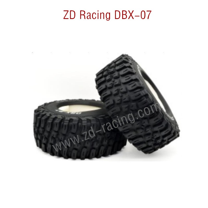 ZD Racing DBX 07 RC Car Parts Tire With Foam Insert 8639