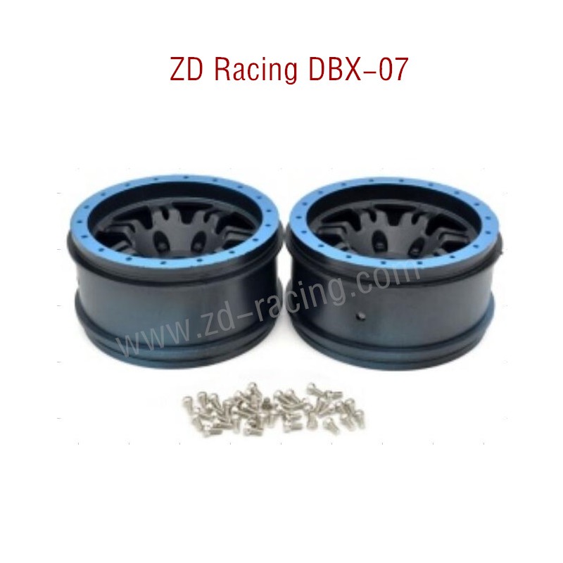 ZD Racing DBX 07 RC Car Parts Wheel 8640 blue