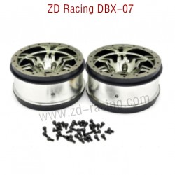 ZD Racing DBX 07 RC Car Parts Wheel 8641 grey