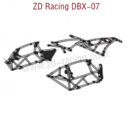 ZD Racing DBX 07 RC Car Parts To Protect the rack 8647