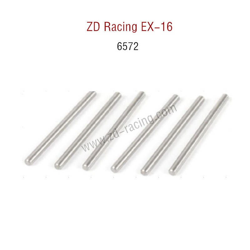 ZD Racing EX16 RC Touring Car Parts 6572 Lower Suspension Pins