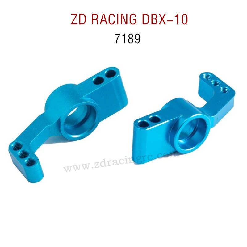 ZD RACING DBX-10 RC Car Upgrade Parts Rear Wheel Cups CNC 7189 blue