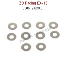 ZD Racing EX16 RC Touring Car Parts 6586 2.6X0.5 Screw Set