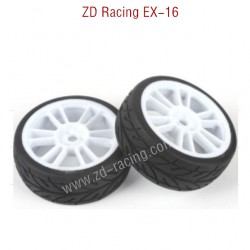 ZD Racing EX16 RC Touring Car Parts Tire 6192