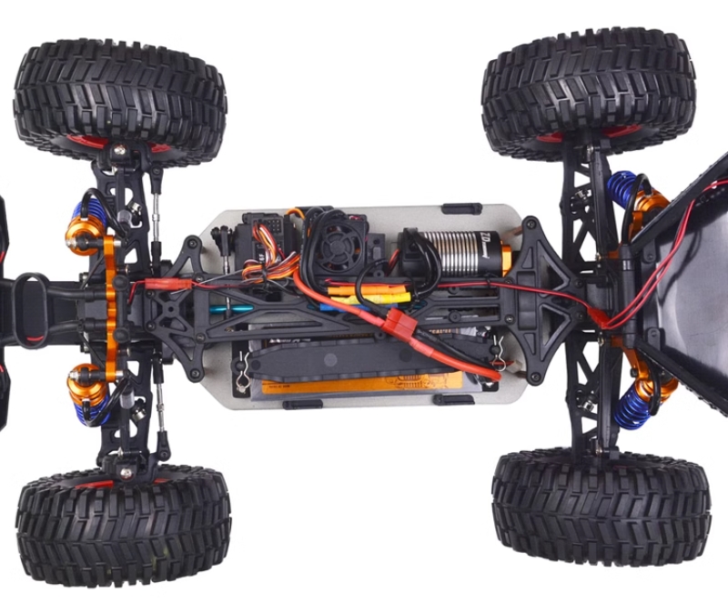 ZD RACING DBX-10 RC Car interior details