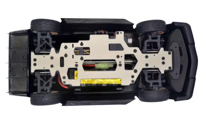 ZD Racing EX16 RC Tourning Car internal parts layout