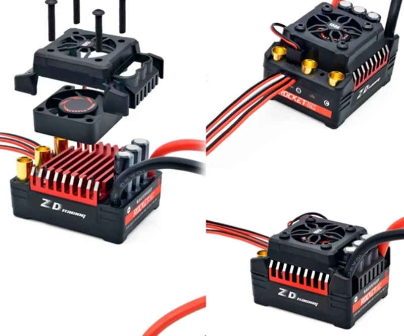 ZD Racing MX-07 RC Car electrical details